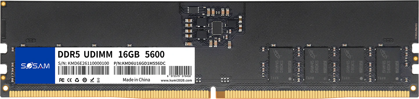 SOSAM DDR5 UDIMM 16GB